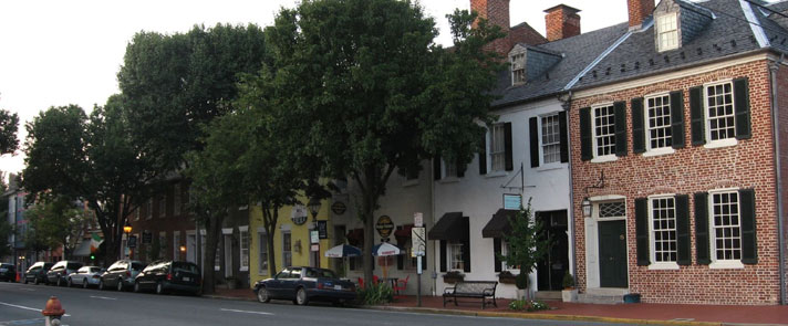 Downtown Fredericksburg, Virginia