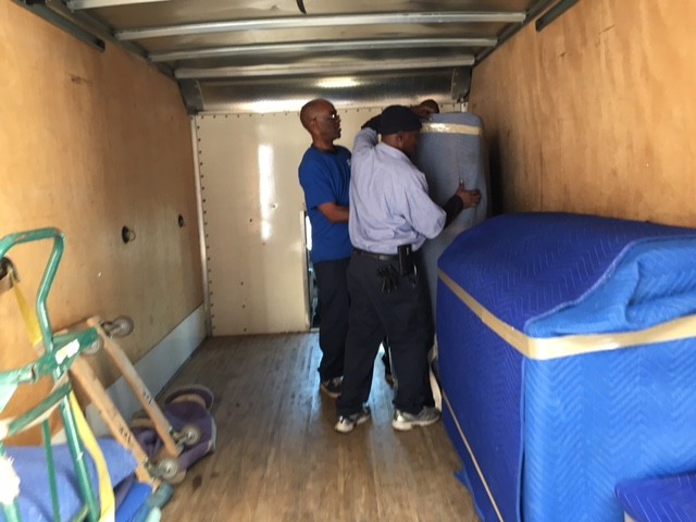 Moving Truck Loading Manassas Transfer