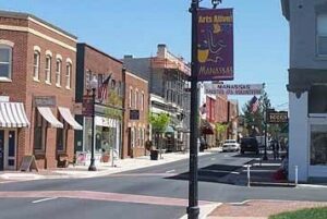 Downtown Manassas Virginia